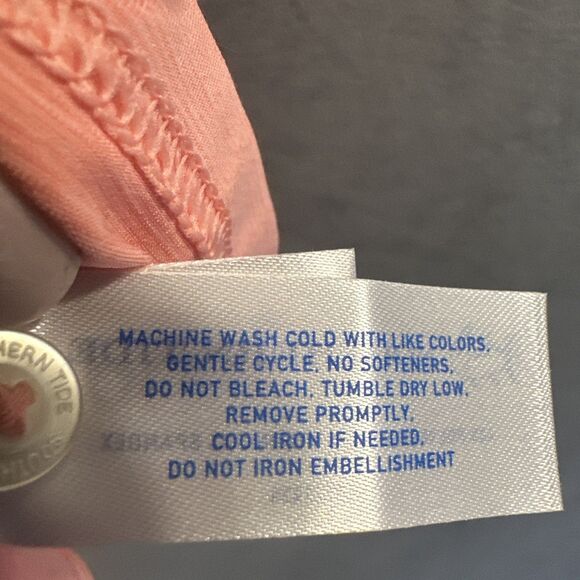 NWT Southern Tide Brrrr Breeze Polo Shirt Mens Size M Peach Performance Golf - Picture 11 of 11